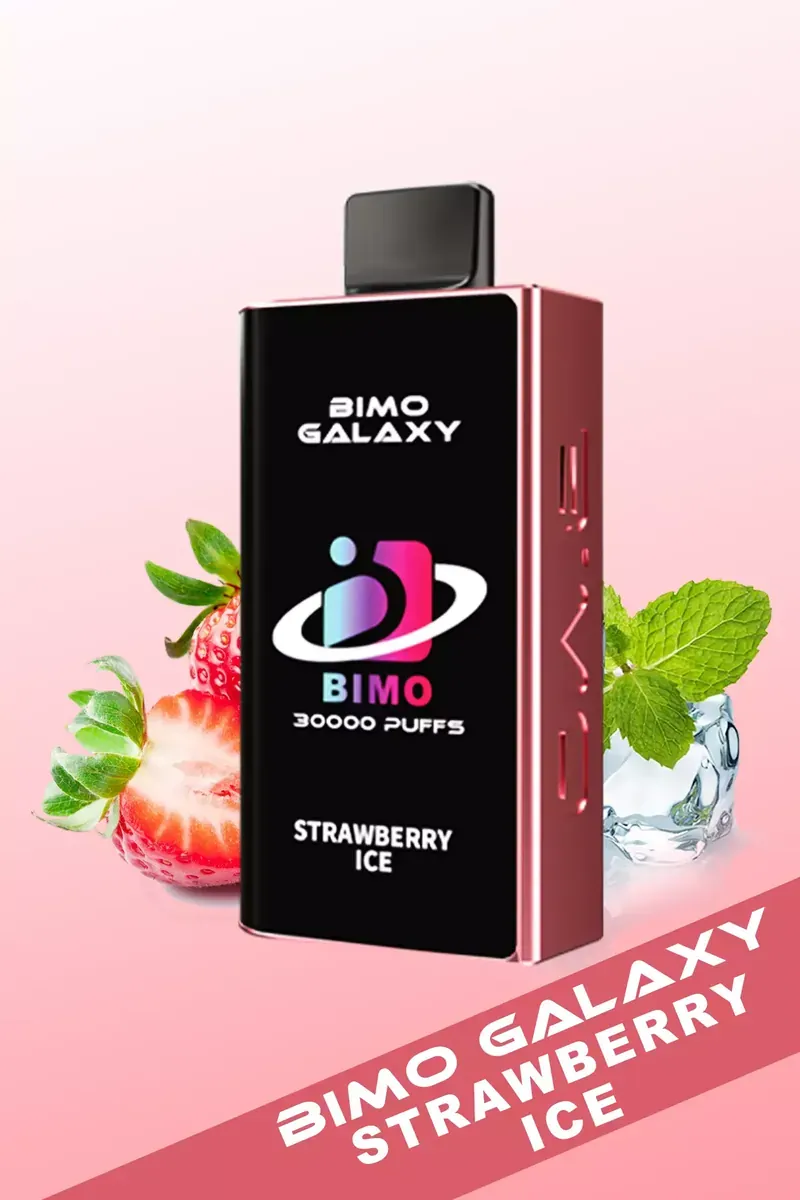 BIMO Galaxy 30000 Puffs - Strawberry Ice disposable vape Australia