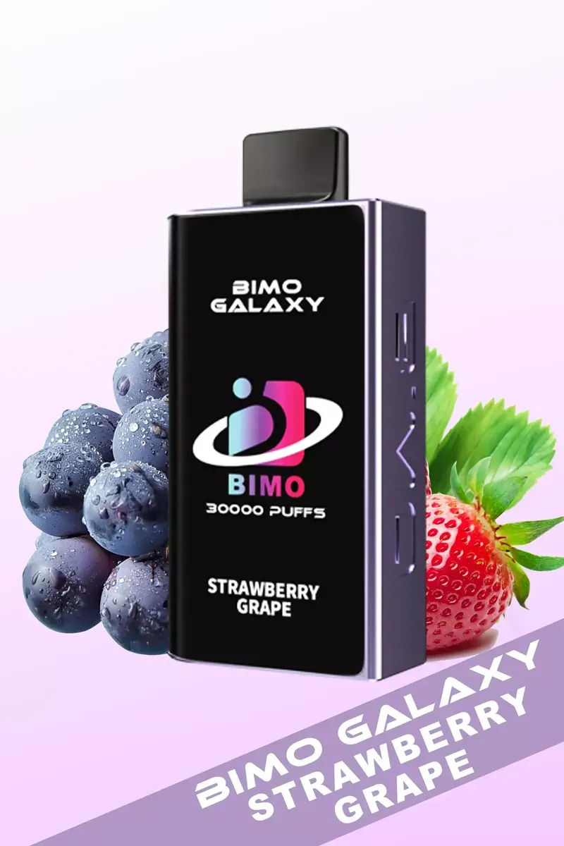 BIMO Galaxy 30000 Puffs - Strawberry Grape disposable vape Australia