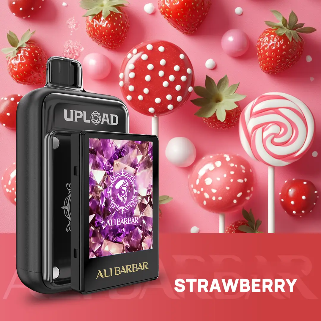 ALIBARBAR UPLOAD 25000 PUFFS - Strawberry Ice disposable vape Australia