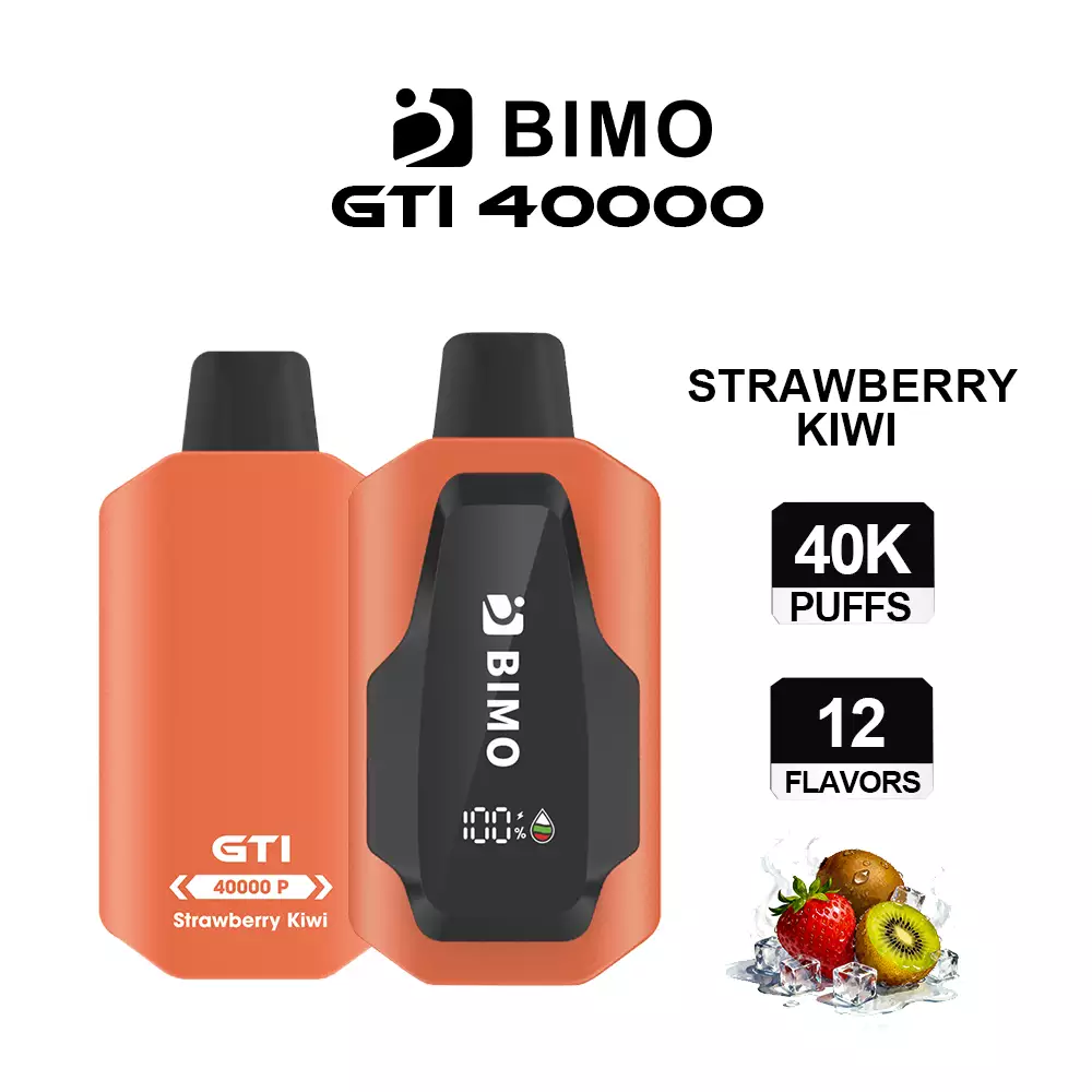 BIMO GTI 40000 Puffs - Strawberry Kiwi disposable vape Australia