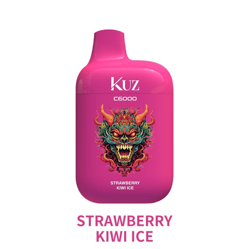 KUZ C6000 PUFFS - STRAWBERRY KIWI ICE disposable vape Australia