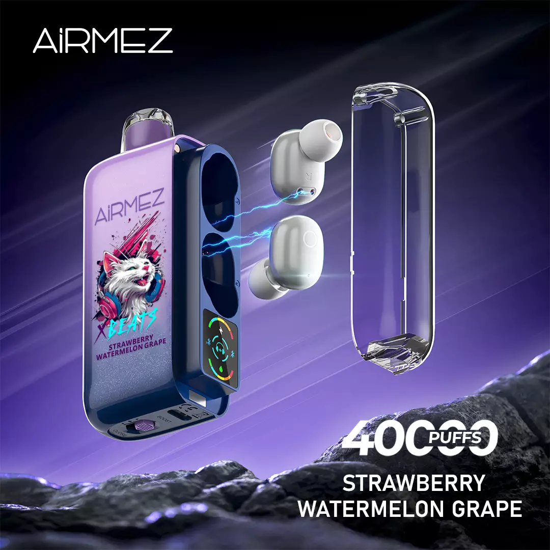 Airmez Xbeats 40000 Puffs - Strawberry Watermelon Grape disposable vape Australia