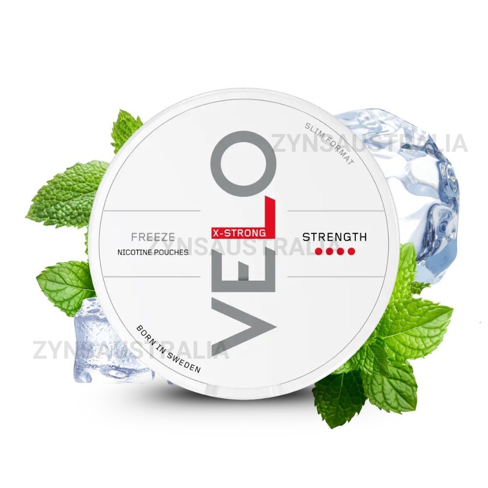 Velo Nicotine Pouches Freeze Strong 11mg Australia