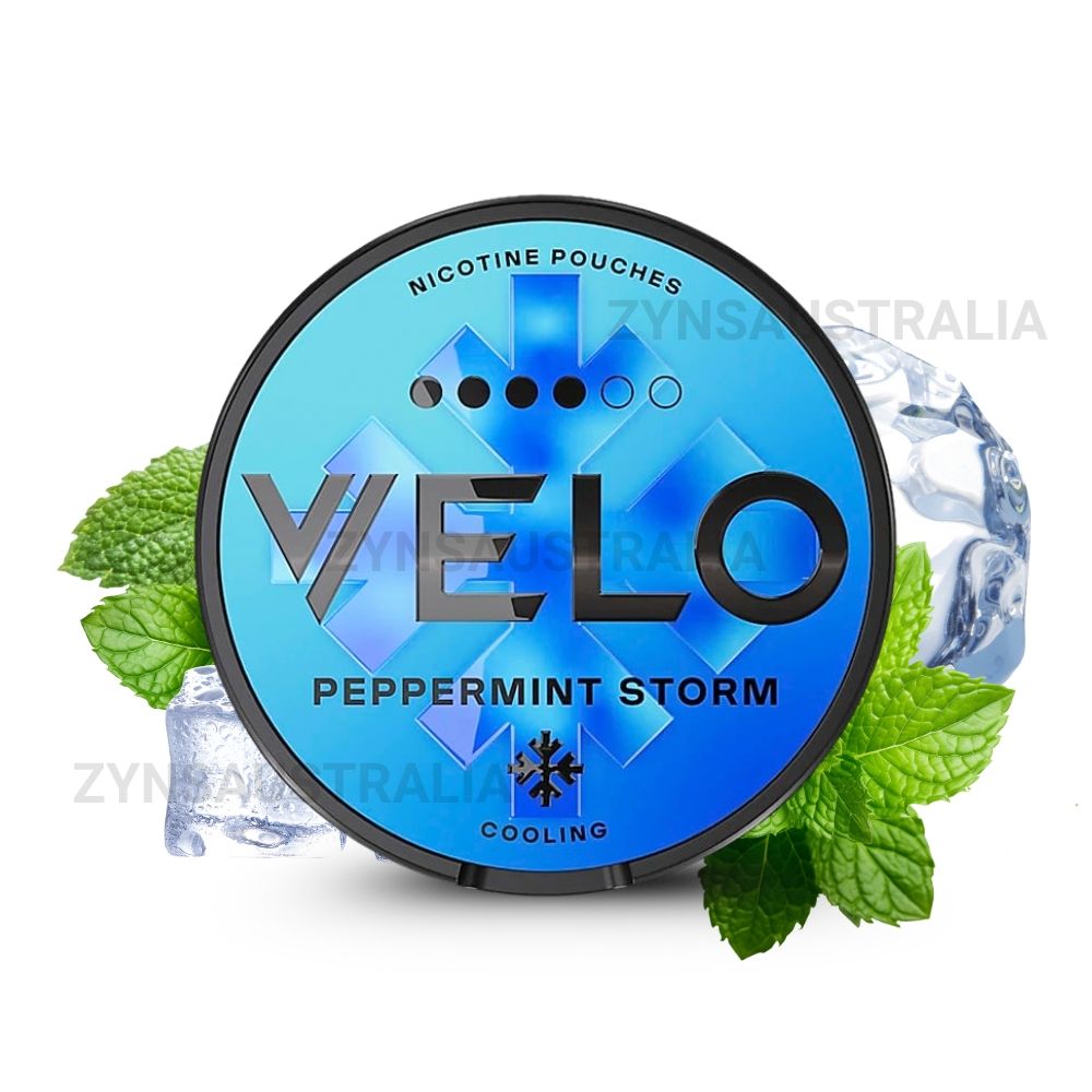 Velo Nicotine Pouches Peppermint Storm 11mg Australia