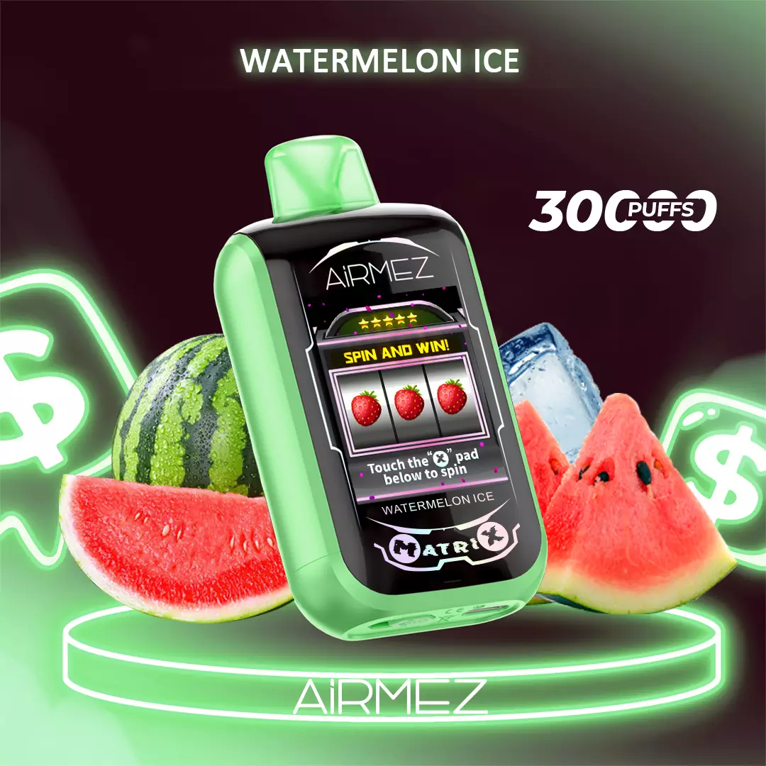 Airmez Matrix Pro 30000 Puffs - Watermelon Ice disposable vape Australia